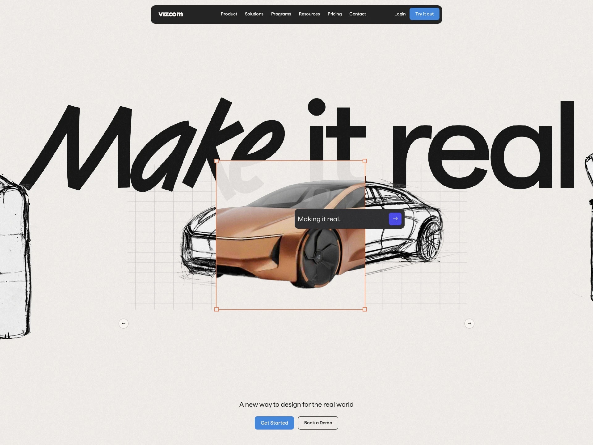 Vizcom | Turn Sketches into Full-Fidelity 3D Renders, Instantly