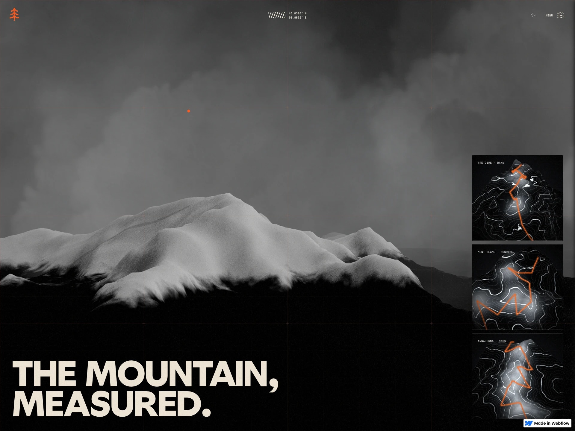 Ridgeline — Topographic 3D Mountain Terrain Surveys