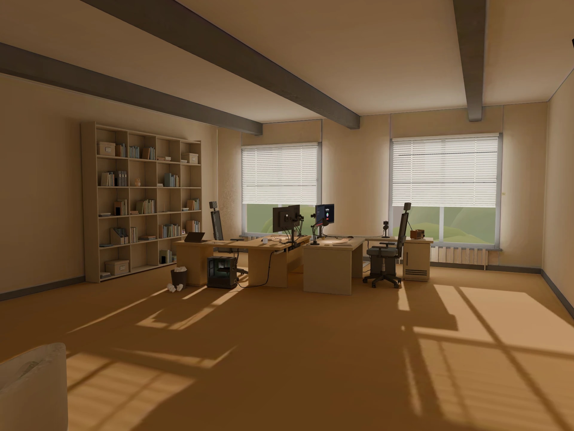 Graffico Office | a 3D studio you can walk through