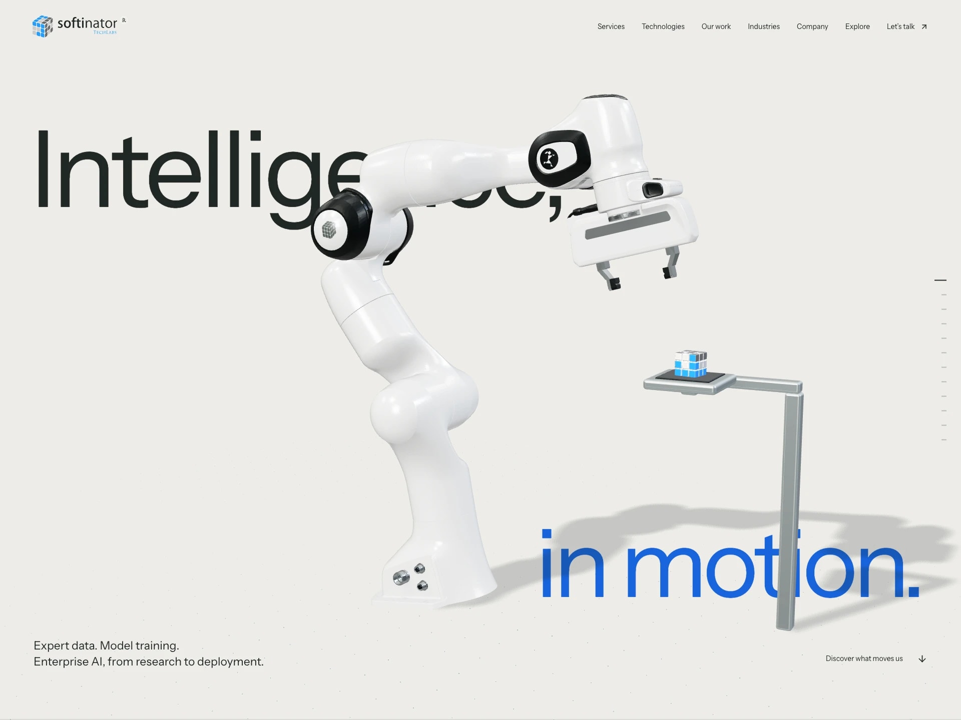 Agentic AI & Industrial Robotics | Softinator.ai