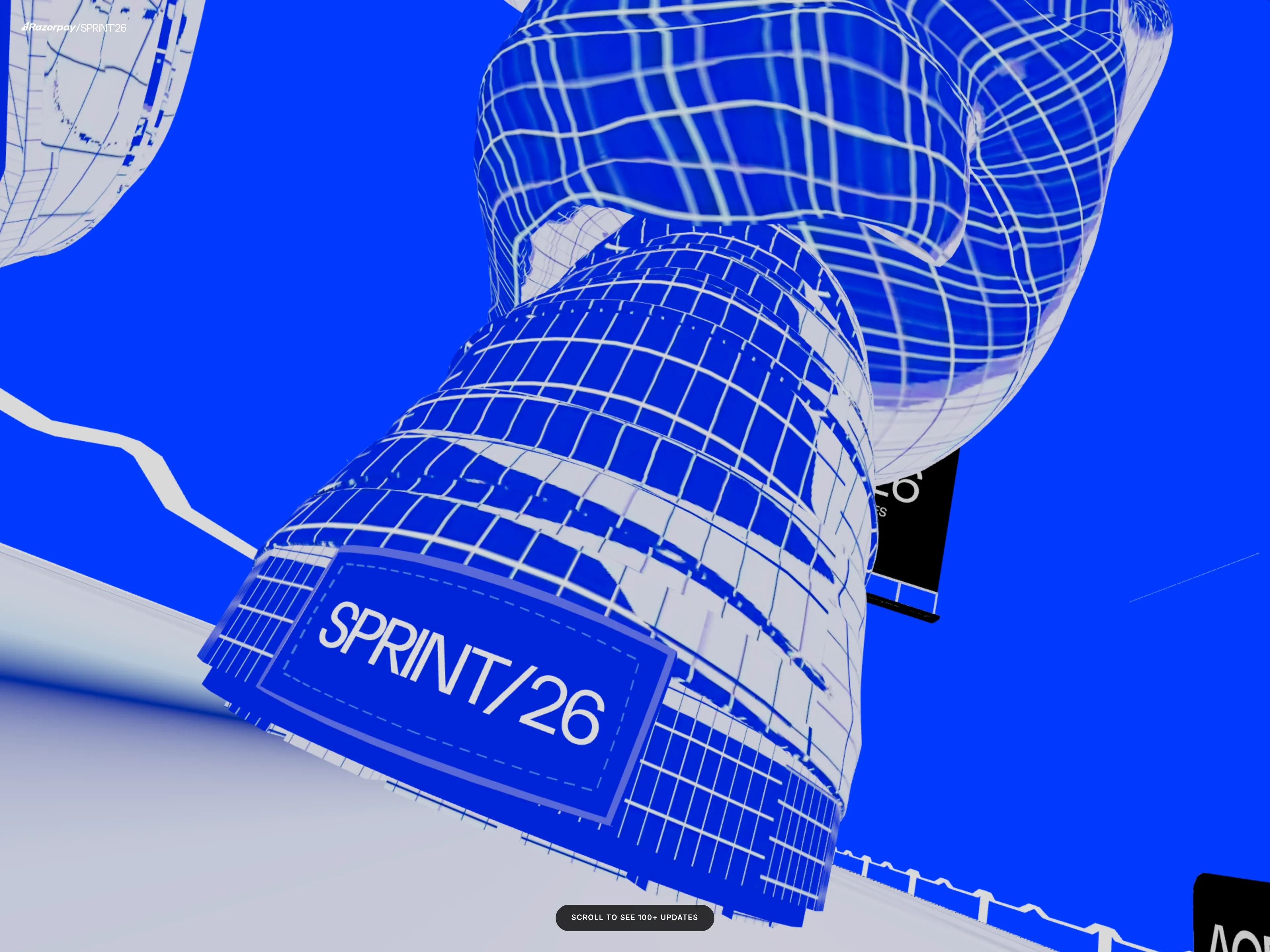 Sprint Razer Razorpay Sprint 2026: The Age of AI-Native Payments - GSAP Website | mesh3d